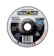 Flexovit Megaline Depressed Centre Cut Off Wheel - AIMS Industrial Supplies