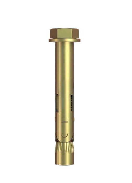Flush Head Sleeve Anchor - Zinc Yellow Passivate - AIMS Industrial Supplies