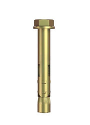 Flush Head Sleeve Anchor - Zinc Yellow Passivate - AIMS Industrial Supplies