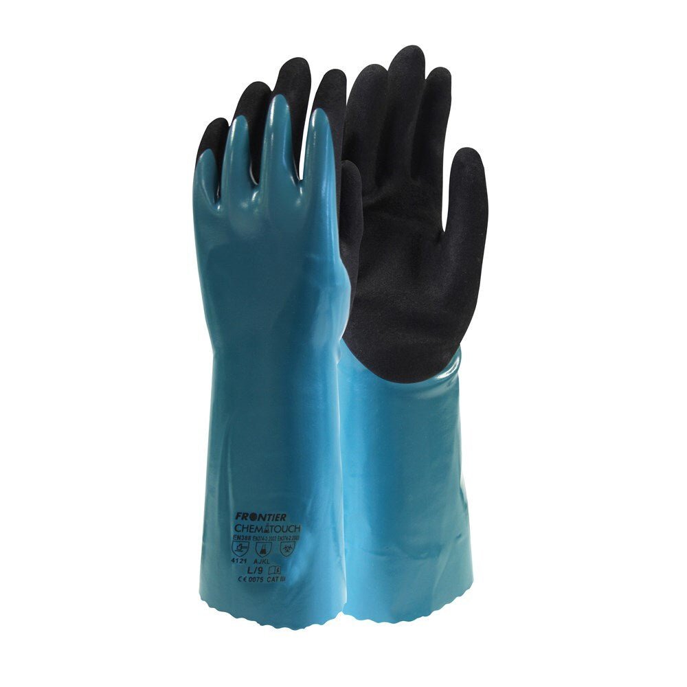 Frontier ChemiTouch 35cm Glove Green - AIMS Industrial Supplies