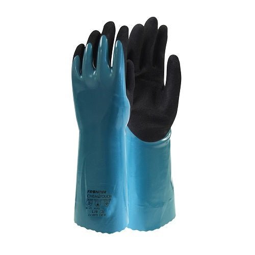 Frontier ChemiTouch 35cm Glove Green - AIMS Industrial Supplies