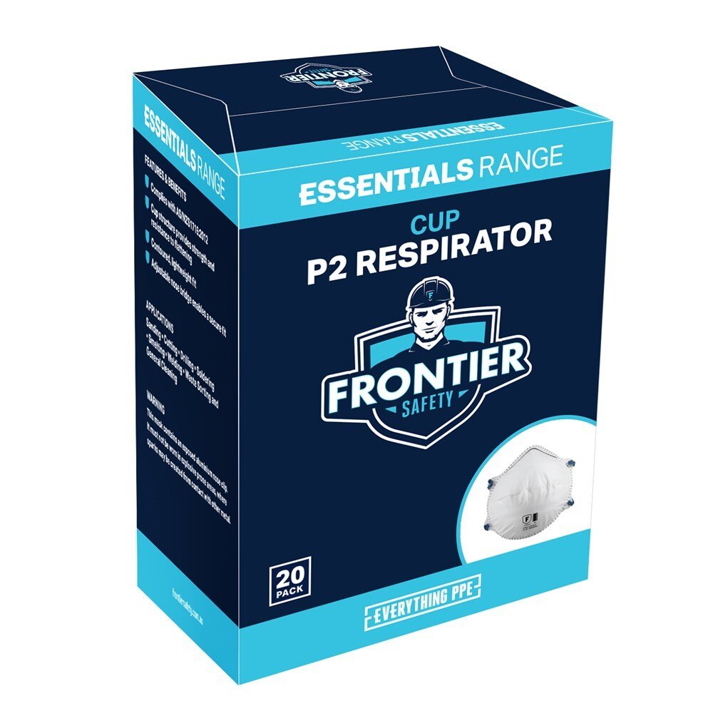 Frontier Disposable P2 Cup Respirator - AIMS Industrial Supplies