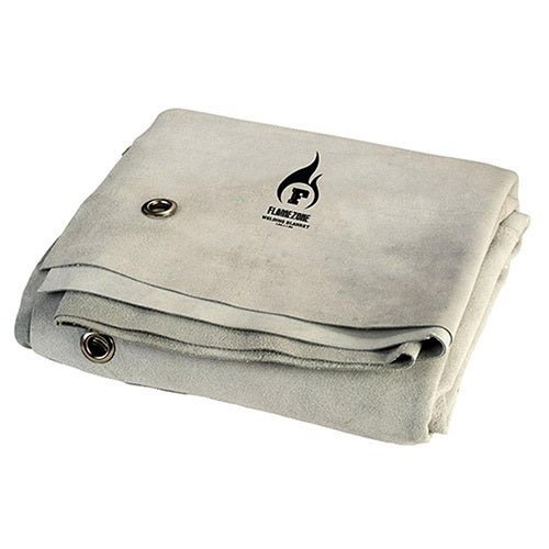 Frontier Flamezone Leather Blanket Grey 1.8 x 1.8m - AIMS Industrial Supplies