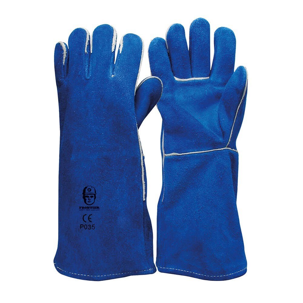 Frontier Gauntlet Welders Gloves One Size Fits All - AIMS Industrial Supplies