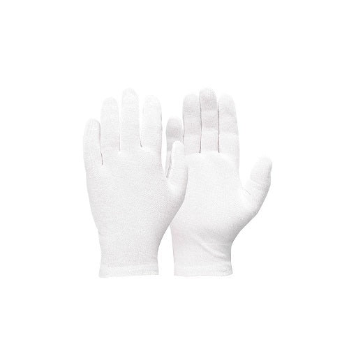 Frontier Ladies Interlock Hemmed Gloves White, Mens - Pack of 12