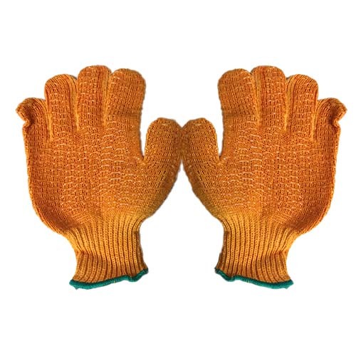 Frontier Lattice Glove Orange1