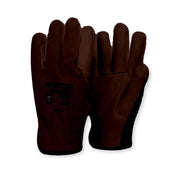 Frontier Leather Suede Swaggy Glove Brown - AIMS Industrial Supplies
