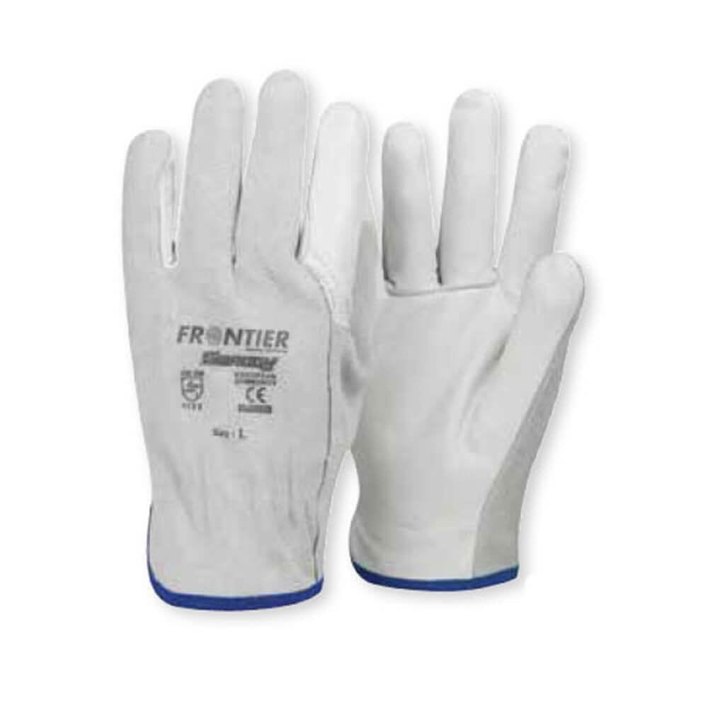 Frontier Leather Suede Swaggy Glove Brown - AIMS Industrial Supplies