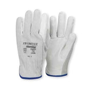 Frontier Leather Suede Swaggy Glove Brown - AIMS Industrial Supplies