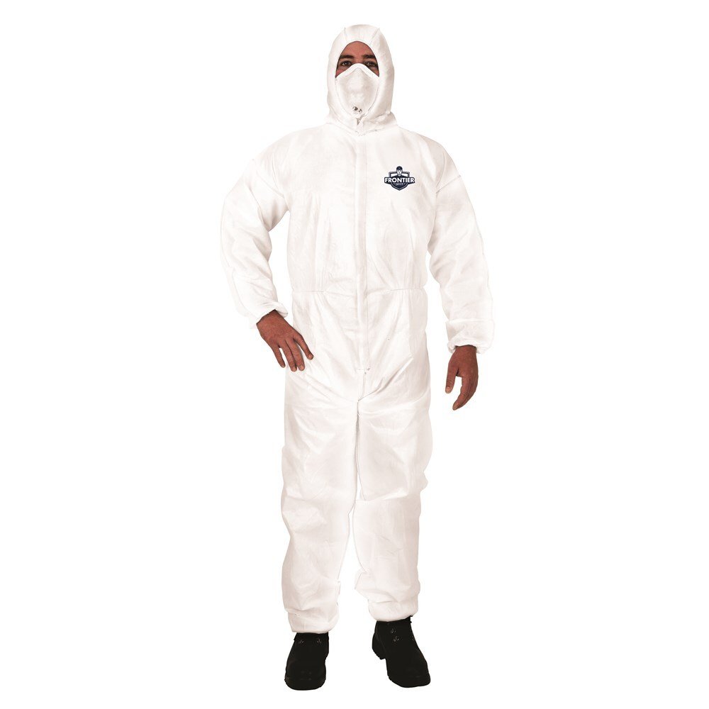 Frontier Microporous Type 5 & 6 Disposable Coverall - AIMS Industrial Supplies