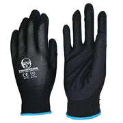 Frontier Nitrile Sand Gloves, Black XL - Pack of 121