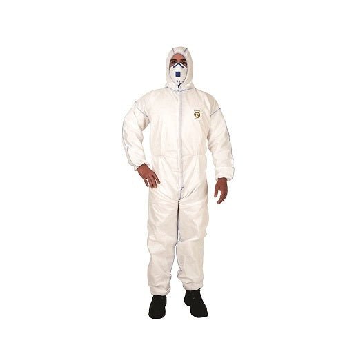Frontier Type 5 and 6 Disposable Coveralls W/ Shield - AIMS Industrial Supplies