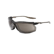 Frontier X-Caliber Safety Glasses W/ Dust Guard Smoke, One Size Fits All - Pack of 12 - AIMS Industrial Supplies