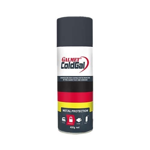 Galmet ColdGal Metal Protection Paint Aerosol 400g - AIMS Industrial Supplies