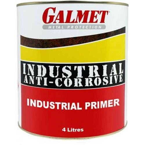 Galmet® Industrial Primer Red Oxide Anti-Corrosive Primer 4L - AIMS Industrial Supplies