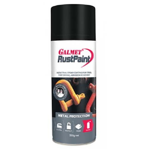 Galmet® Rust Paint Epoxy 350g, Flat Black