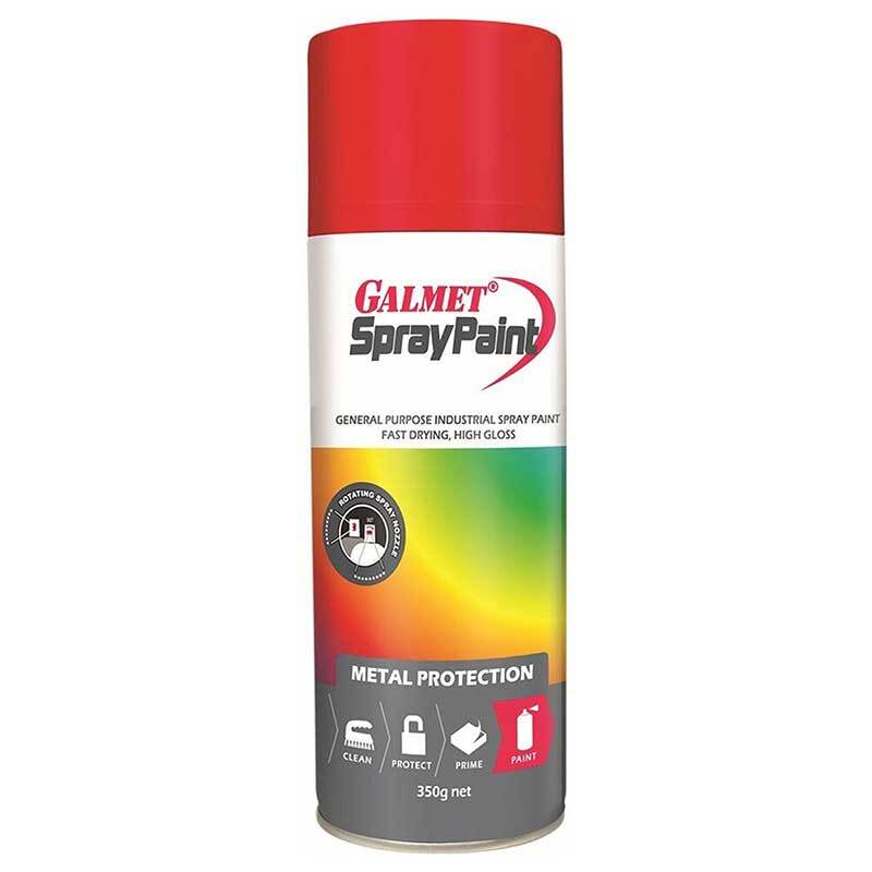 Galmet® Spray Paint Enamel 350g, Signal Red