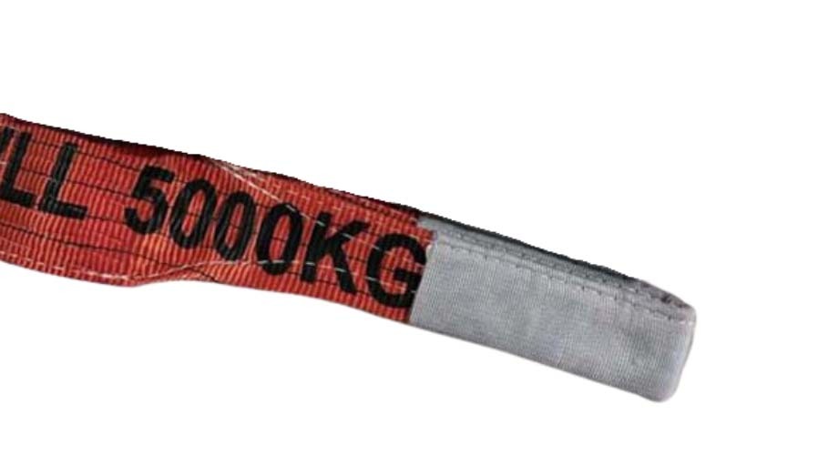 Garrick Flat Webbing Sling 2m x 5000kg (5Tonne) WLL Red