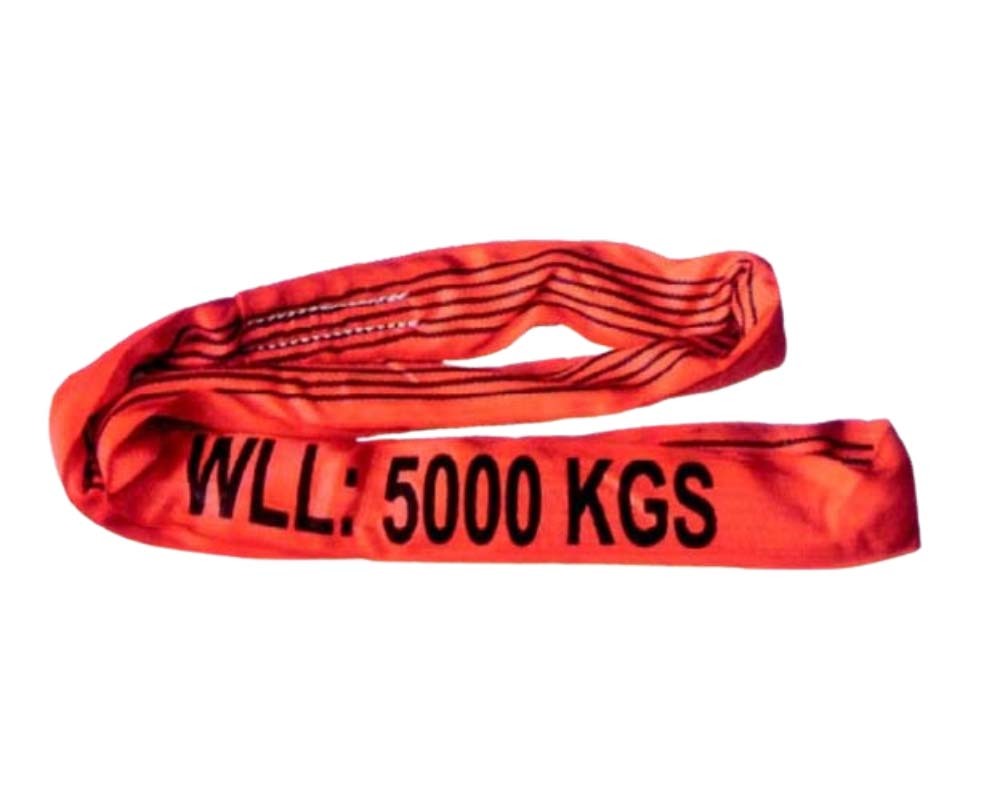 Garrick Round Sling 5m x 5000kg (5Tonne) WLL Red