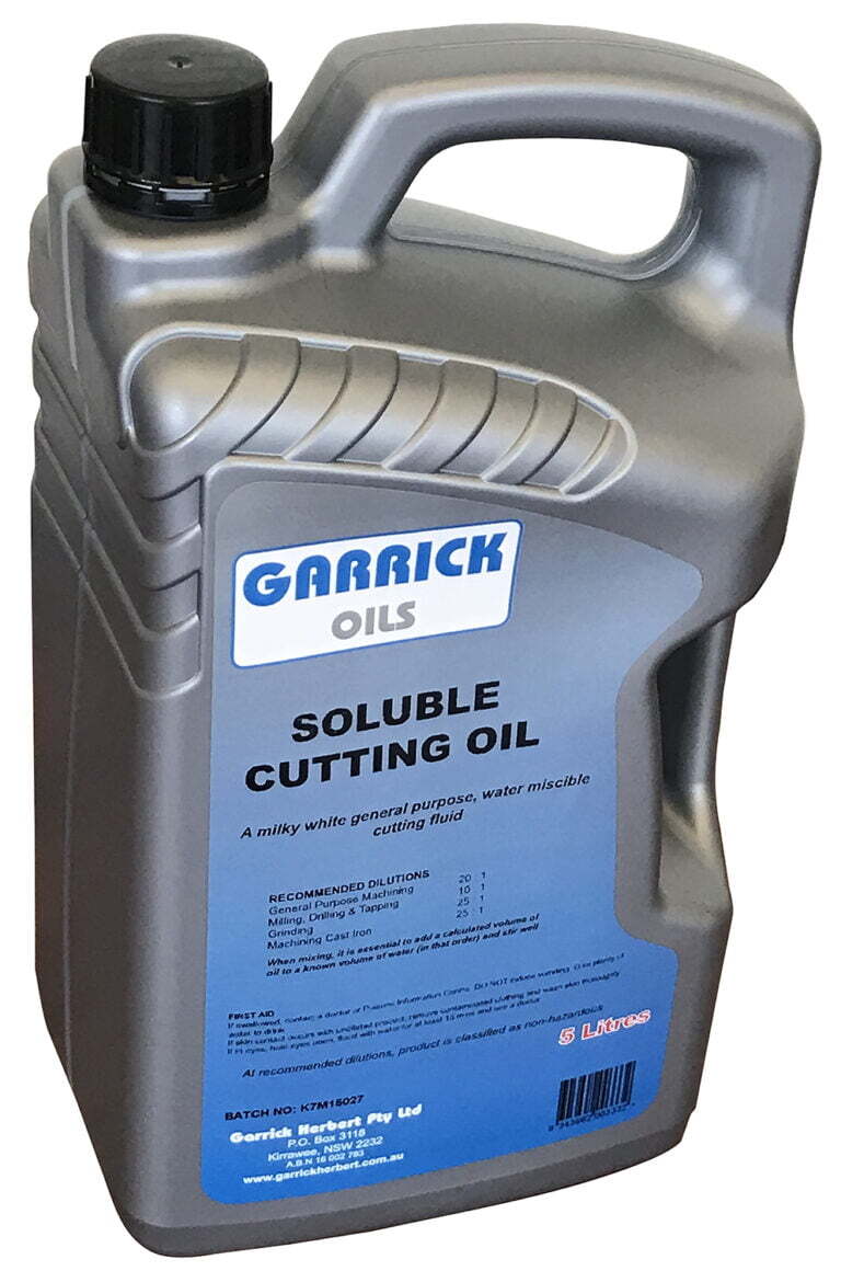 Garrick Soluble Cutting Oil - 5 Litres