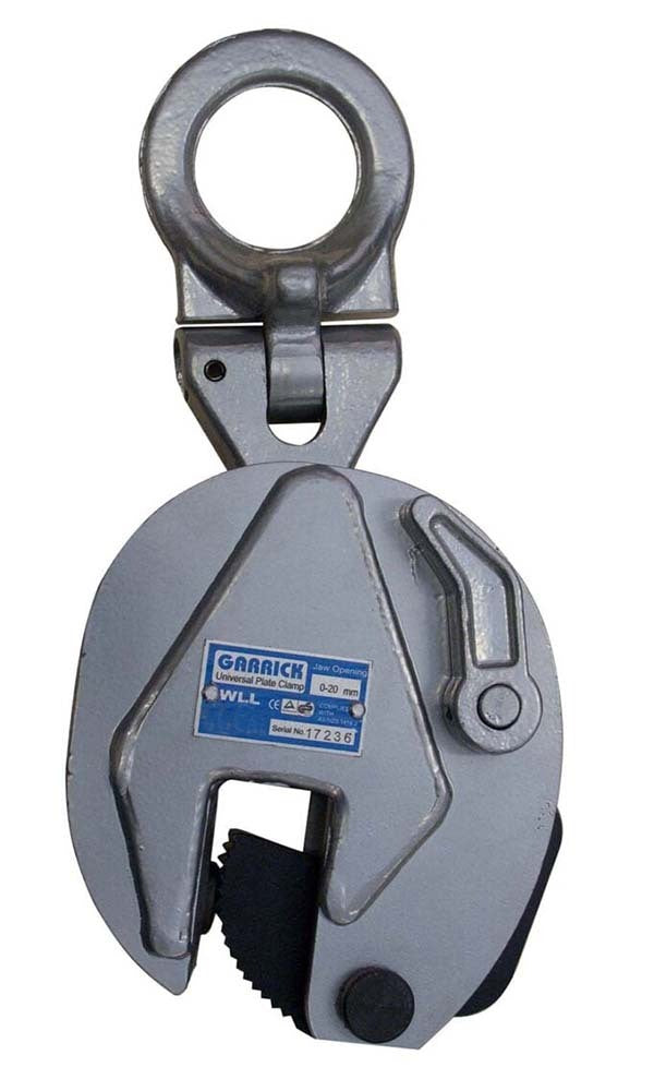 Garrick Vertical (Universal) Plate Clamp 5.0T Opening 0-50m
