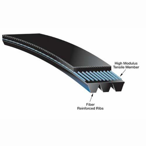 Gates 180J4 Micro - V Belt, 4 Ribs, J Section (180J4) - AIMS Industrial Supplies