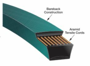 Gates 6376 (8423-6376) Special Application PoweRated Light Duty V Belt - AIMS Industrial Supplies
