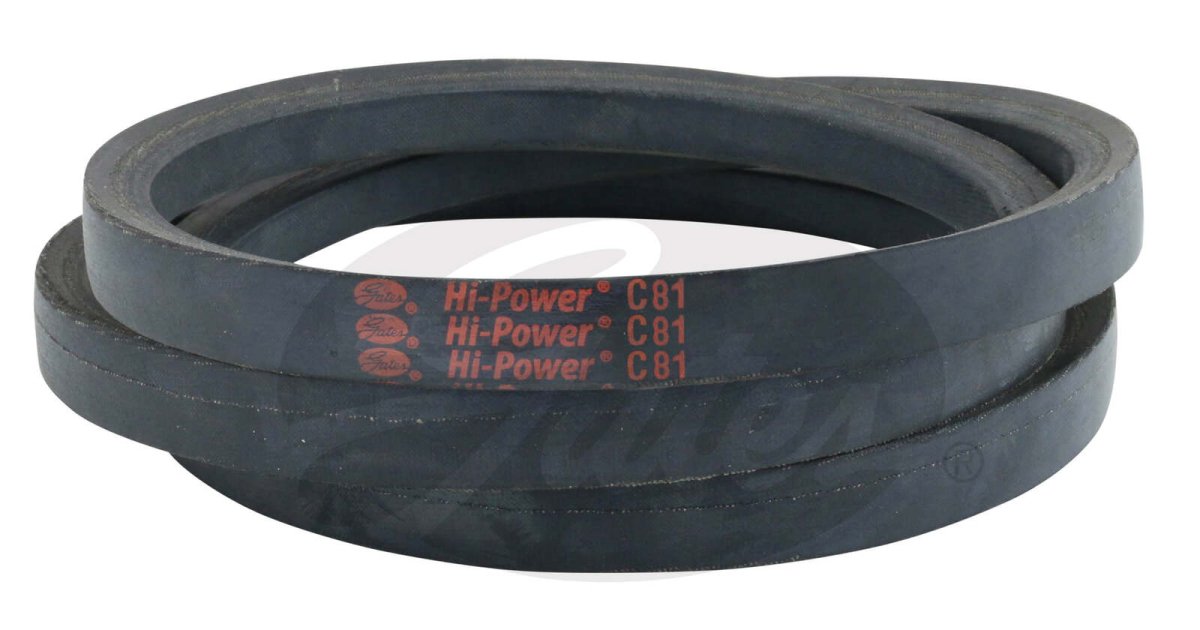 Gates Hi - Power II Classical Wrapped V Belt - C Section - AIMS Industrial Supplies