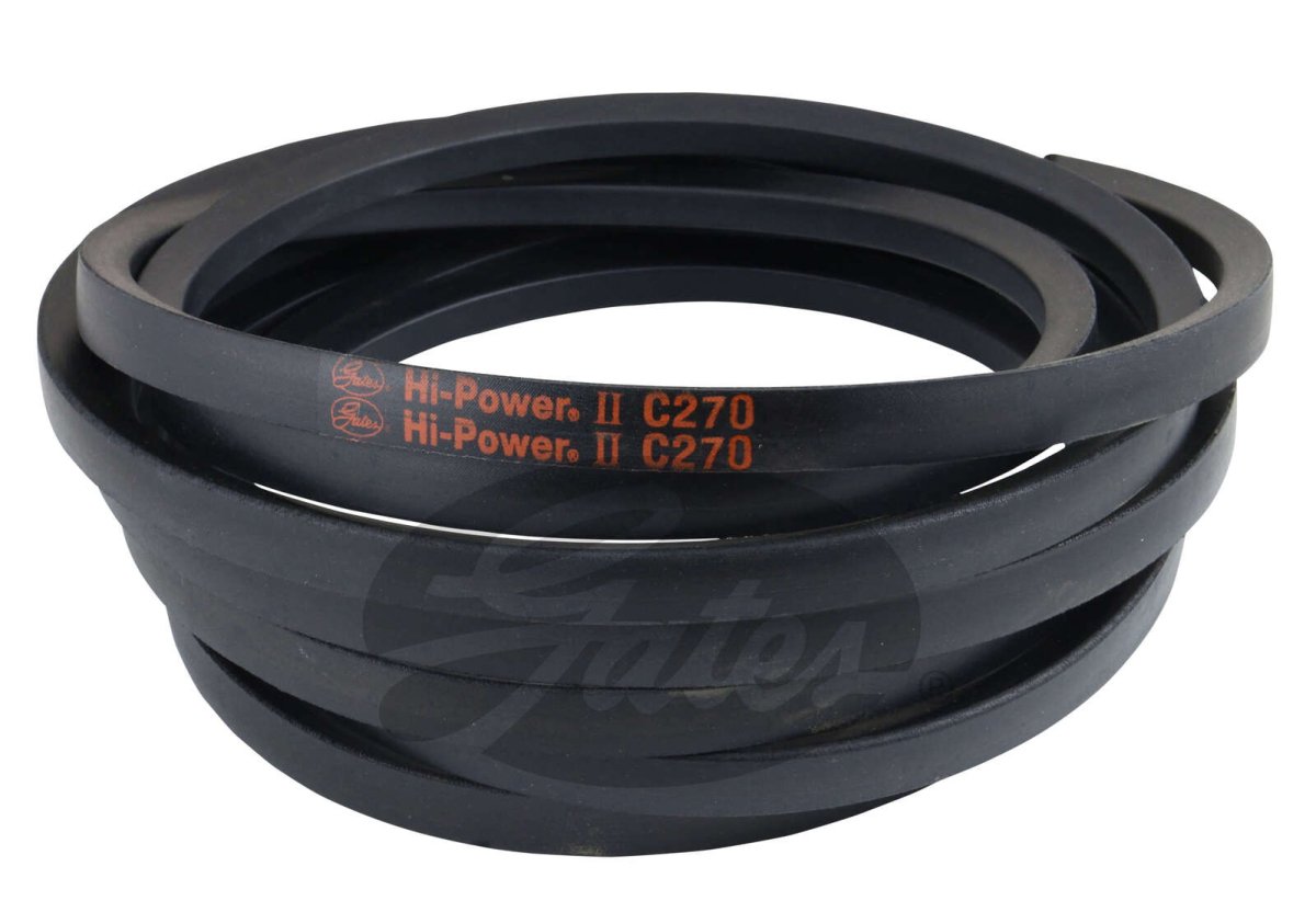 Gates Hi - Power II Classical Wrapped V Belt - C Section - AIMS Industrial Supplies