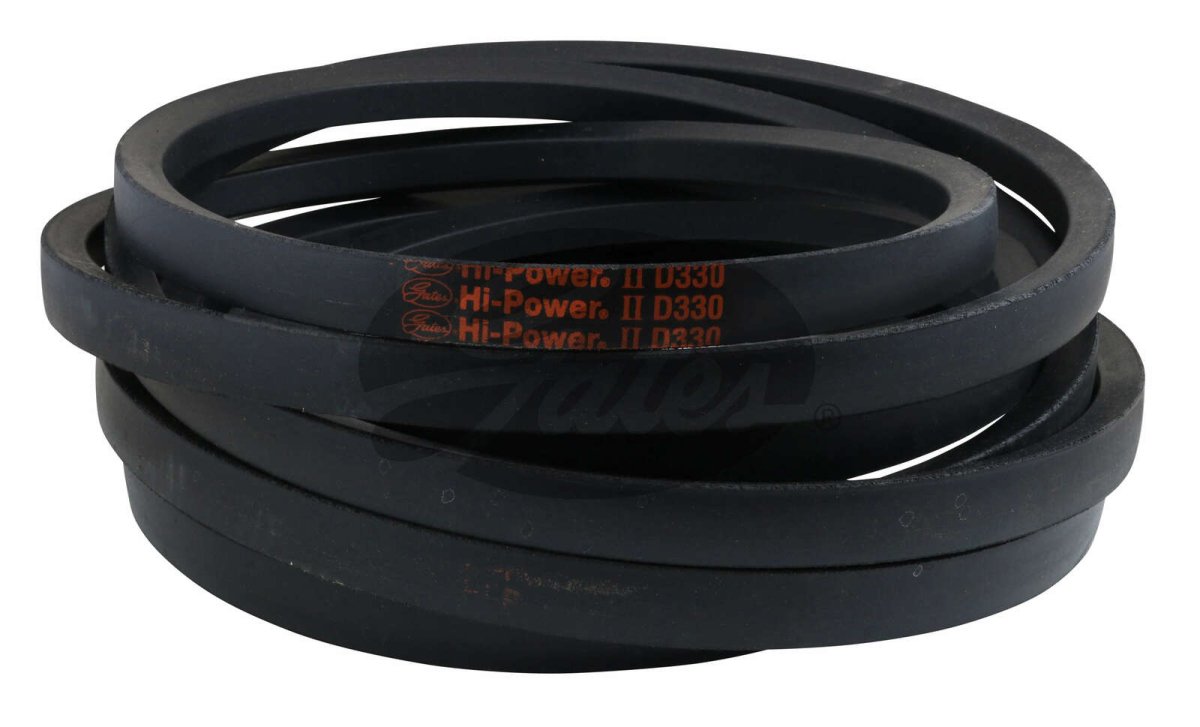 Gates Hi - Power II Classical Wrapped V Belt - D Section - AIMS Industrial Supplies
