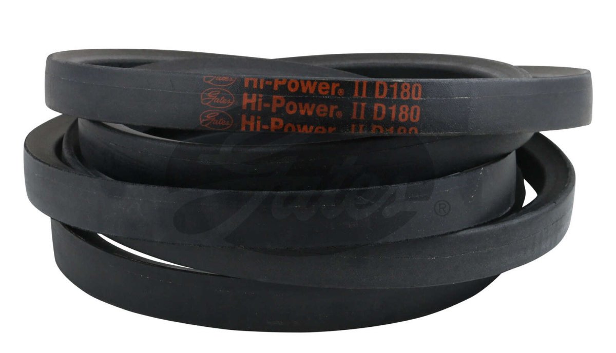 Gates Hi - Power II Classical Wrapped V Belt - D Section - AIMS Industrial Supplies