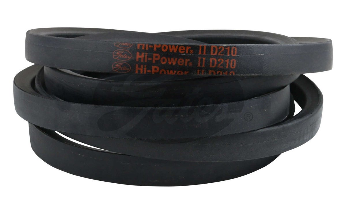 Gates Hi - Power II Classical Wrapped V Belt - D Section - AIMS Industrial Supplies