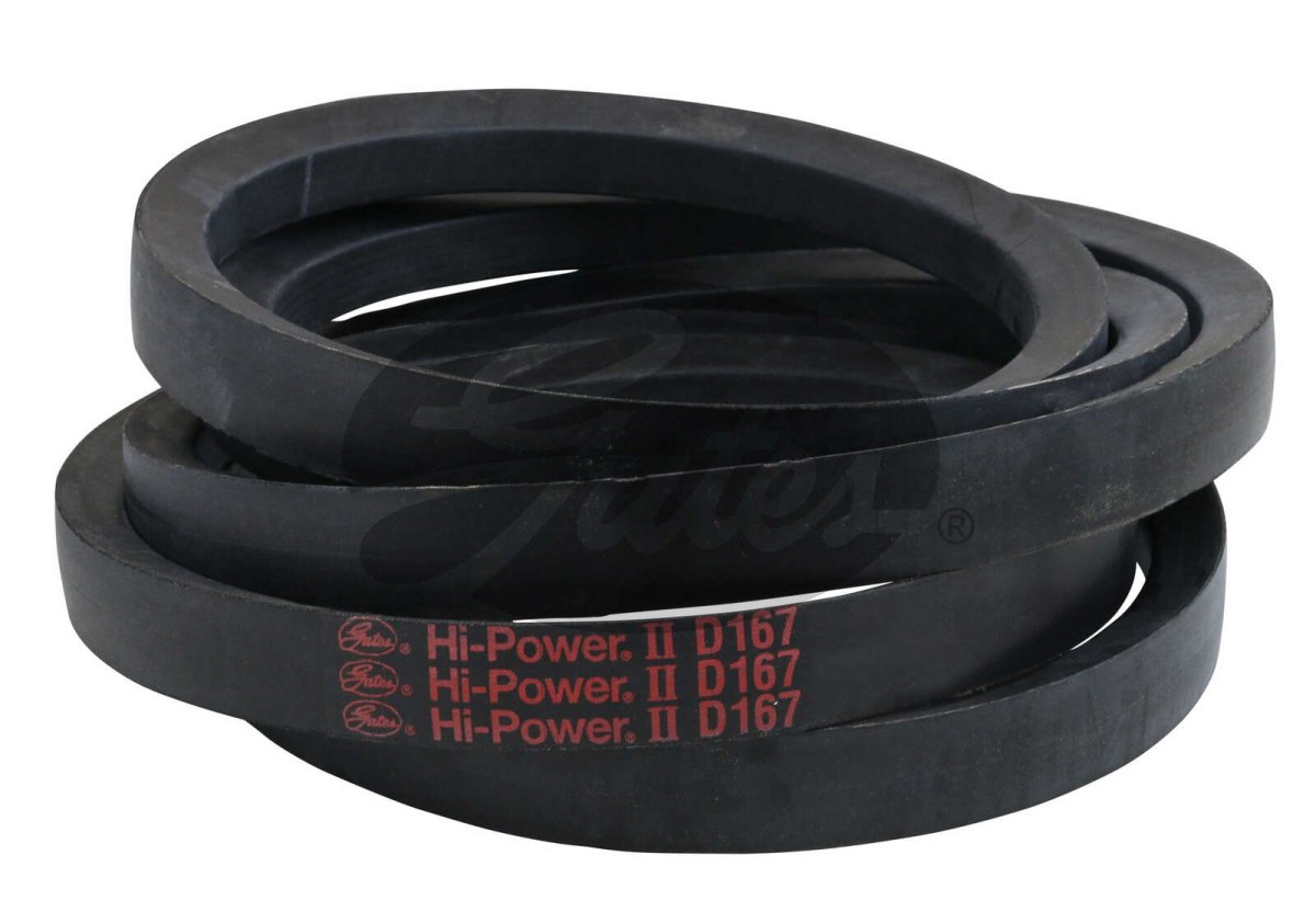 Gates Hi - Power II Classical Wrapped V Belt - D Section - AIMS Industrial Supplies