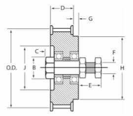 Gates Idler Sprocket - AIMS Industrial Supplies