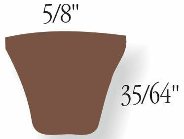 Gates Predator Narrow Section V Belt - 5V Section - AIMS Industrial Supplies