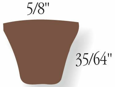 Gates Predator Narrow Section V Belt - 5V Section2
