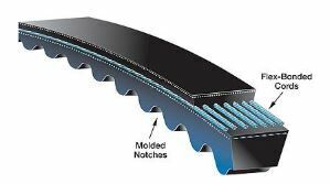 Gates QuadPower 4 Notch Belt Narrow Section - XPA Section - Clearance - AIMS Industrial Supplies