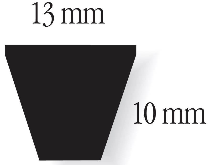 Gates Super HC Narrow Section V Belt - SPC Section2