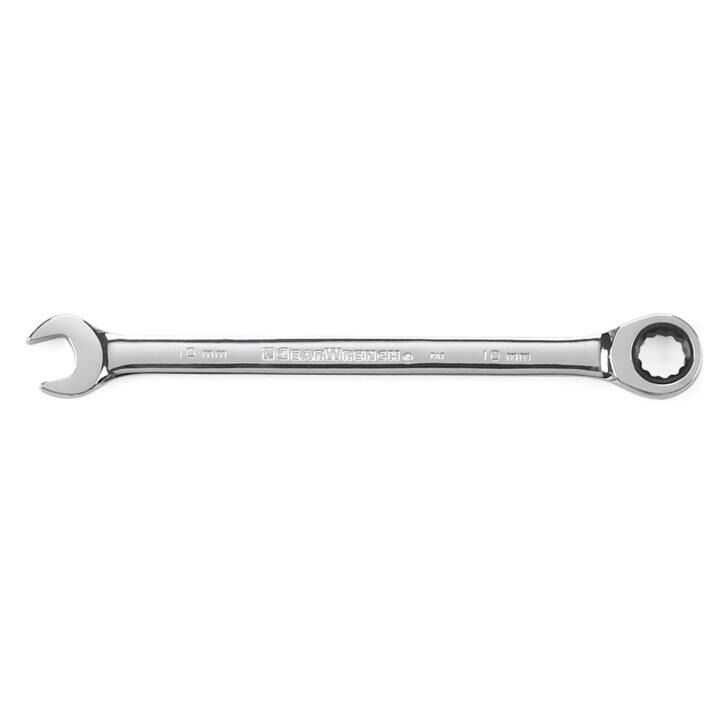 GearWrench 10mm 72 - Tooth 12 Point Ratcheting Combination Wrench - AIMS Industrial Supplies