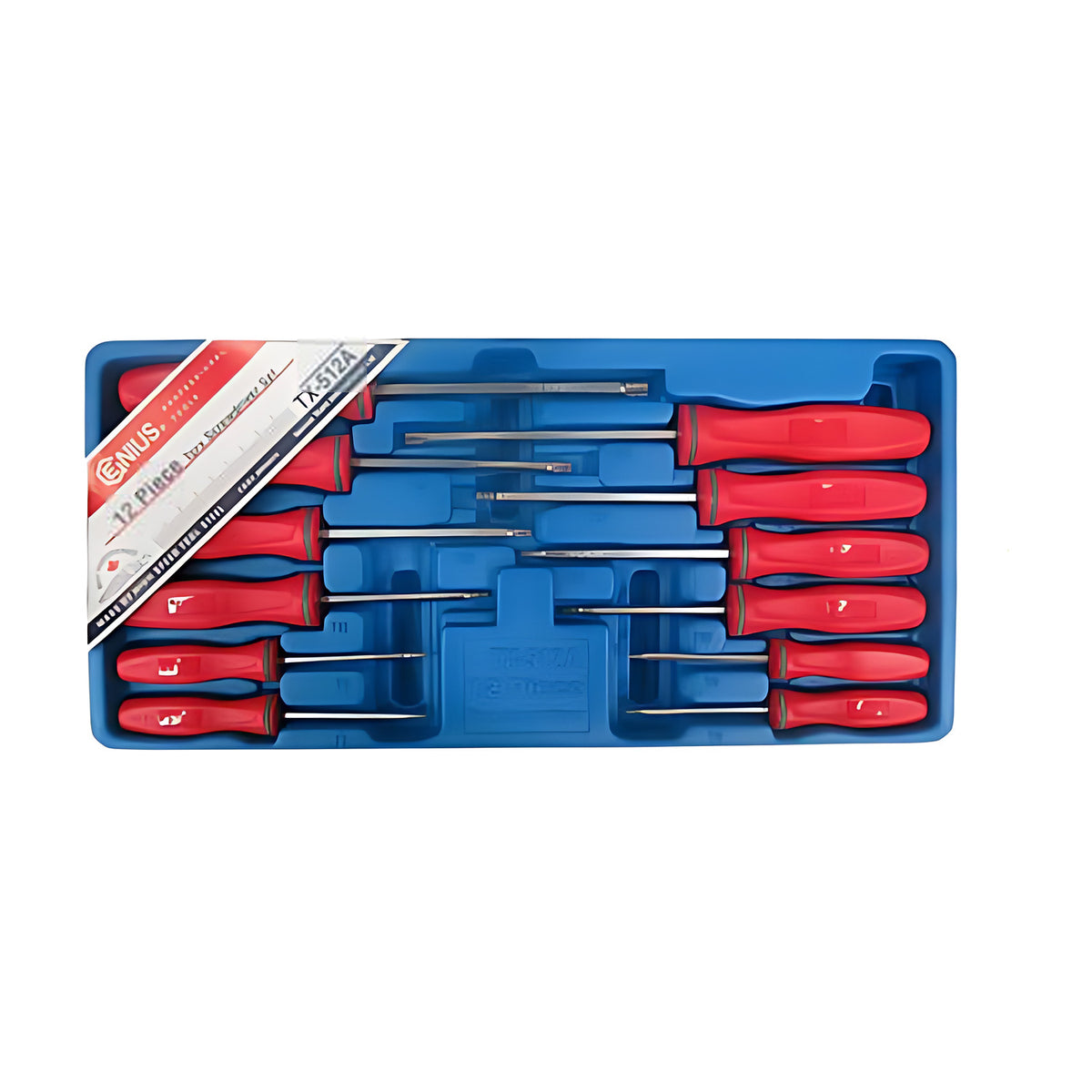 Genius ARX - TX512A Torx Screwdriver Set, 12pcs