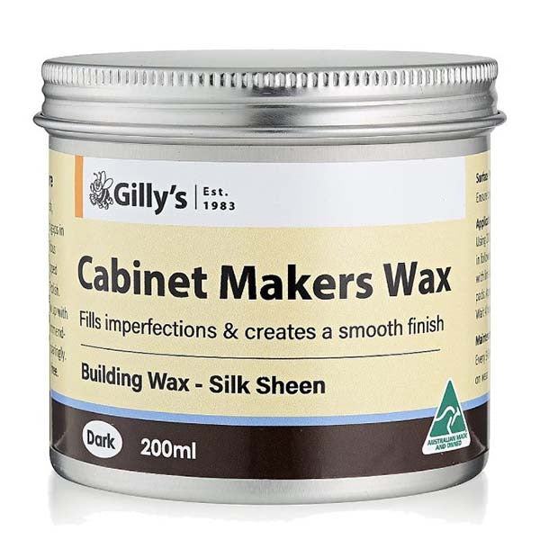Gilly Cabinet Makers Wax Dark 200ml