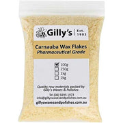 Gilly Carnauba Wax Flakes 100G - AIMS Industrial Supplies