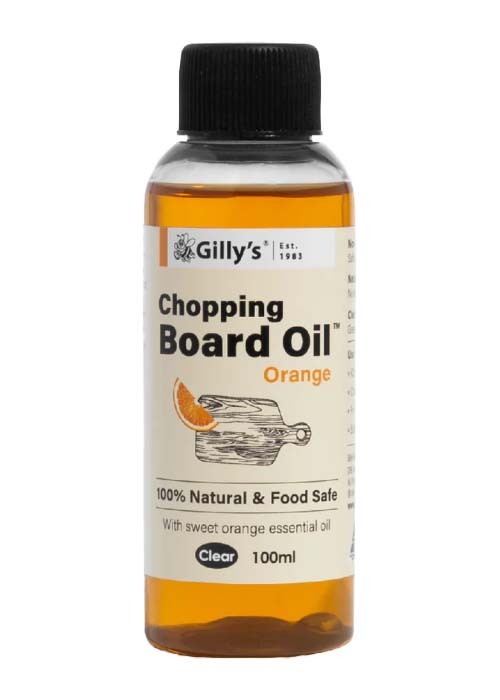 Gilly Chopping Board Oil Orange 100G
