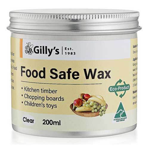 Gilly Foodsafe Wax Clear 200ml - AIMS Industrial Supplies