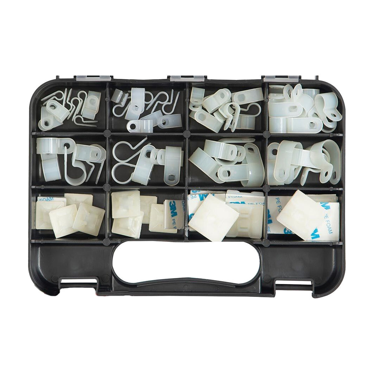 GJ Works Cable Tie Mounts & Clamps, 80 Pieces - GKA80