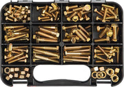 GJ Works High Tensile Hex Bolts & Nut Kit, 130 Pieces - GKA1301
