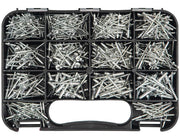 GJ Works Imperial Aluminium Rivet Kit, 605 Pieces - GKA605 - AIMS Industrial Supplies