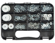 GJ Works Imperial Assorted Washer Kit, 255 Pieces - GKA255 - AIMS Industrial Supplies