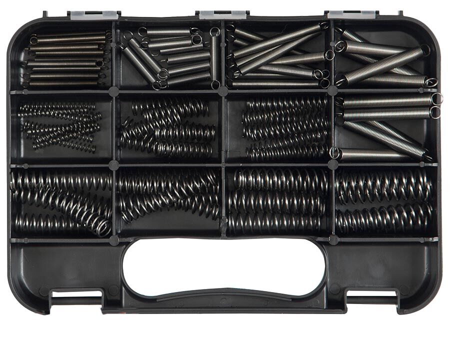 GJ Works Imperial Compression and Extension Springs, 90 Pieces - GKA92 - AIMS Industrial Supplies