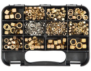 GJ Works Imperial Hex Nut Kit, 508 Pieces - GKA508 - AIMS Industrial Supplies